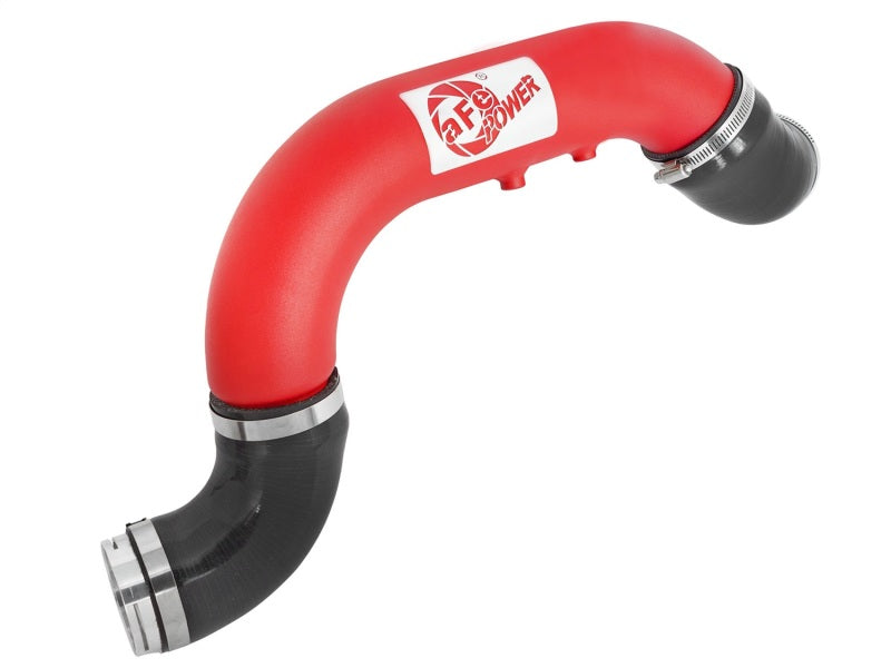 aFe BladeRunner 3in Red IC Tube Cold Side w/ Coupling & Clamp Kit 2016 GM Colorado/Canyon 2.8L - DTX Performance