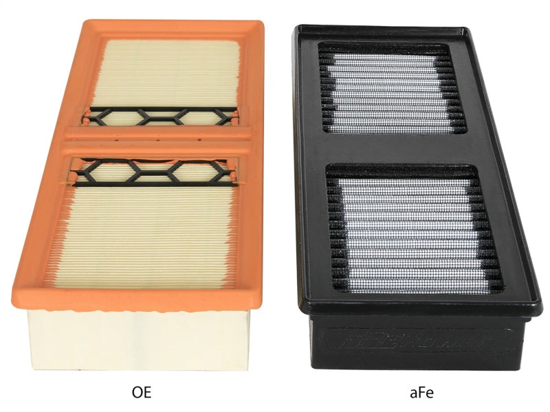 aFe Magnum FLOW Pro DRY S OE Replacement Air Filter 17-18 Alfa Romeo Giulia I4-2.0L (t) - DTX Performance