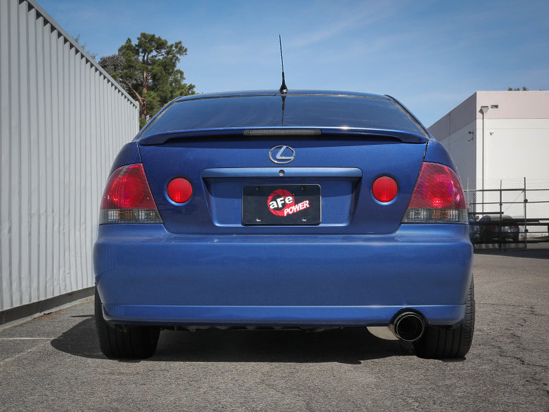 aFe Lexus IS300 01-05 L6-3.0L Takeda Cat-Back Exhaust System- Carbon Fiber Tip - DTX Performance