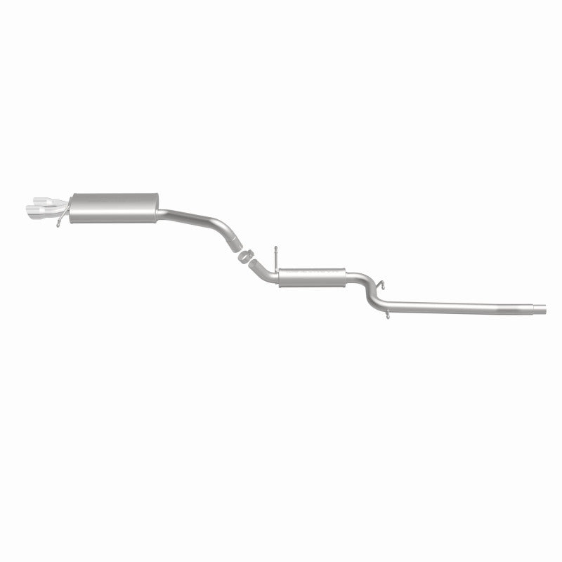 MagnaFlow Performance Cat-Back Exhaust System Dual Straight Drive Side Rear Exit 11-14 VW Jetta 2.0L - DTX Performance