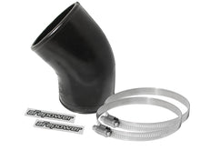 Load image into Gallery viewer, aFe Magnum FORCE Silicone Replacement Coupling Kit 3in ID to 2.75in ID x 45 Deg. Elbow - Black - DTX Performance