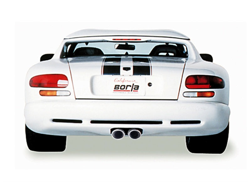 Borla 96-02 Viper GTS/R/T-10 Coupe/Convertible 2dr w/ 2.5in Inlets SS Catback Exhaust System - DTX Performance