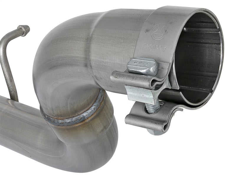 aFe MACH Force-Xp Axle-Back Exhaust System w/Polished Tip 18-20 Jeep Wrangler L4-2.0T / V6-3.6L - DTX Performance