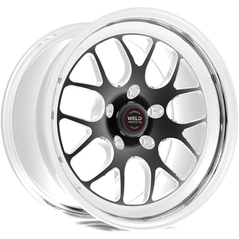 Weld S77 18x11 / 5x4.5 BP / 7.7in. BS Black Wheel (Low Pad) - Non-Beadlock - DTX Performance