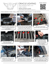 Load image into Gallery viewer, Oracle Pre-Runner Style LED Grille Kit for Jeep Gladiator JT - Blue - DTX Performance