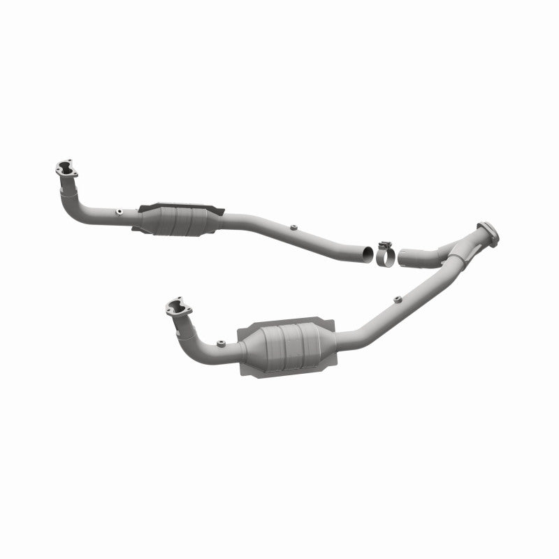 MagnaFlow Conv DF 97 Land Rover Defender 90 4.0L Y-Pipe Assy / 96-99 Discovery 4.0L Y-Pipe Assy - DTX Performance