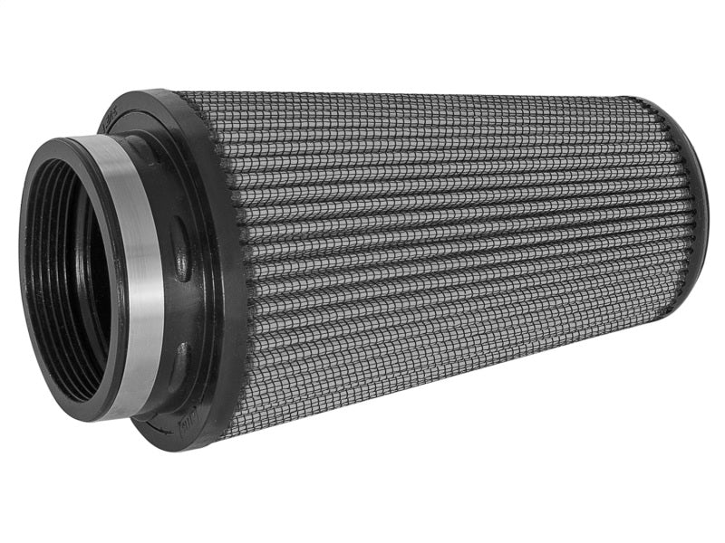 aFe MagnumFLOW Air Filters PDS Clamp On A/F 3-1/2F x 5B x 3-1/2T (Inv) x 8H - DTX Performance