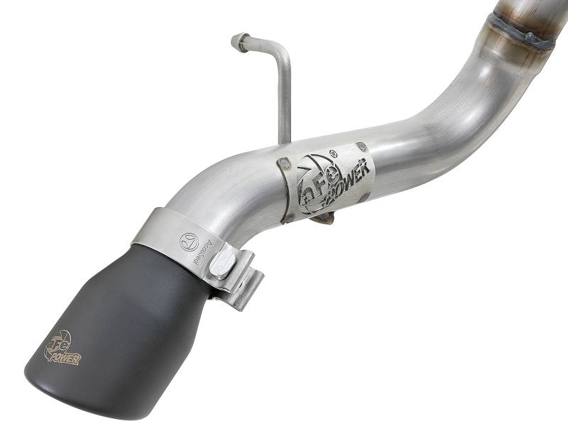 aFe MACH Force-Xp 2.5in 409SS Catback High-Tuck Exhaust 18-21 Jeep (JL) 3.6L 4-Door - Black Tip - DTX Performance