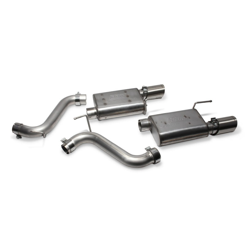 BBK 2015-16 Ford Mustang GT Varitune Axle Back System (Cut & Clamp Direct Bolt On Design) - DTX Performance