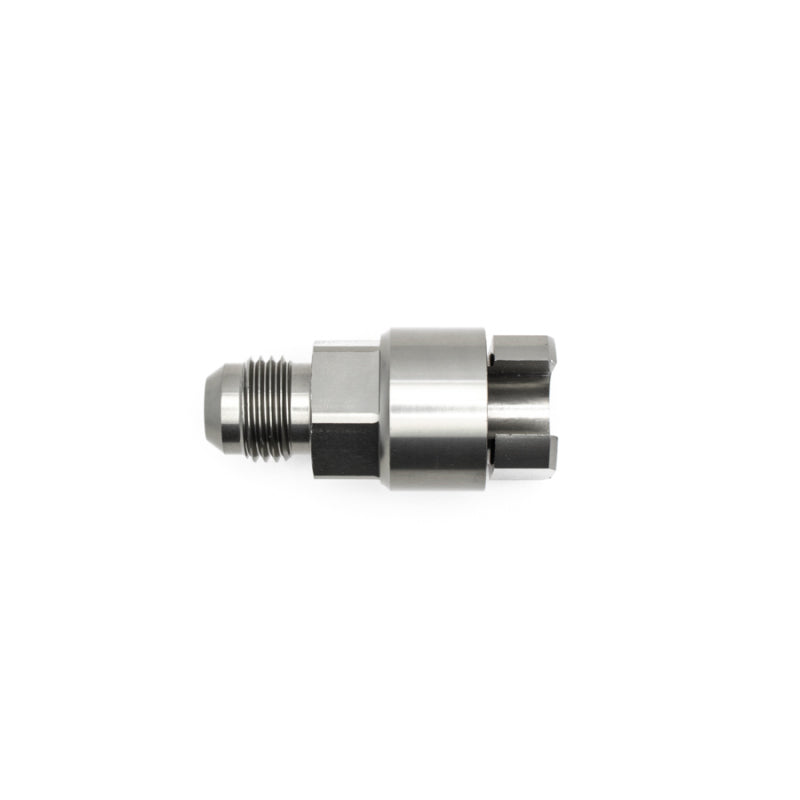 DeatschWerks 6AN Male 3/8in Female EFI Quick Connect Adapter - DTX Performance