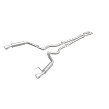 Load image into Gallery viewer, MagnaFlow Cat Back, SS, 2.5in, Competition, Dual Split Polished 4.5in Tips 2015 Ford Mustang V6 3.7L - DTX Performance