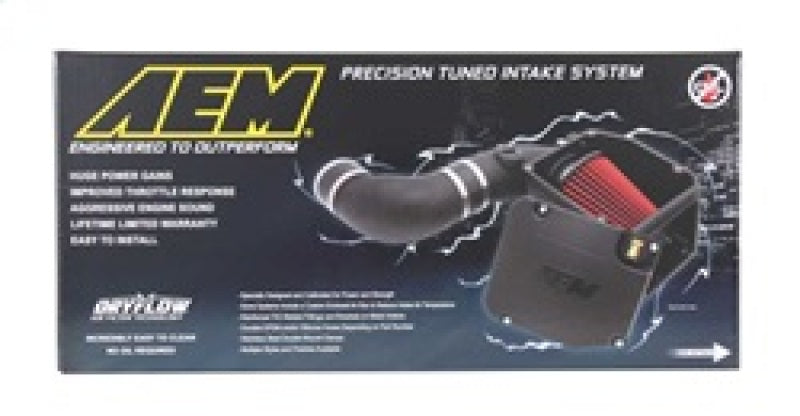 AEM 00-01 2.5RS Red Short Ram Intake - DTX Performance