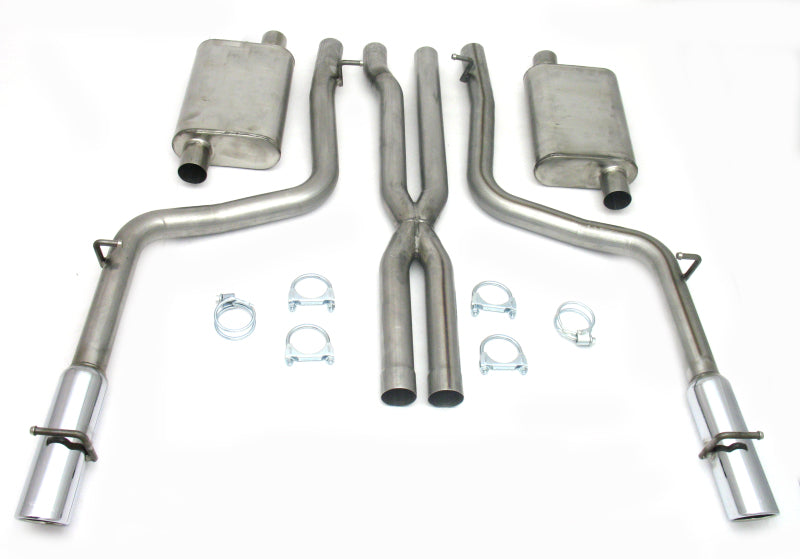 JBA 05-10 Chrysler/Dodge Cars 5.7L 409SS Dual Rear Exit Cat-Back Exhaust - DTX Performance