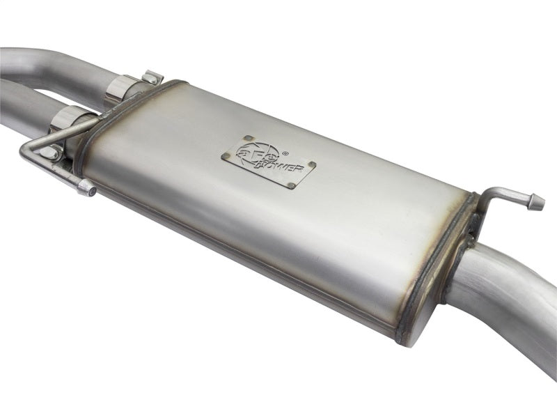 aFe Rebel Exhausts Cat-Back SS Ford F-150 04-08 V8 4.6/5.4L w/ Polished Tips - DTX Performance