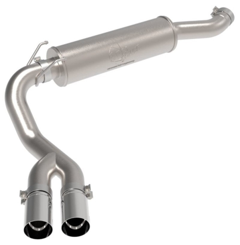 aFe POWER Rebel Series 3.5in SS Cat Back Exhaust w/Pol Tips 19-21 RAM V8-6.4L Hemi - DTX Performance