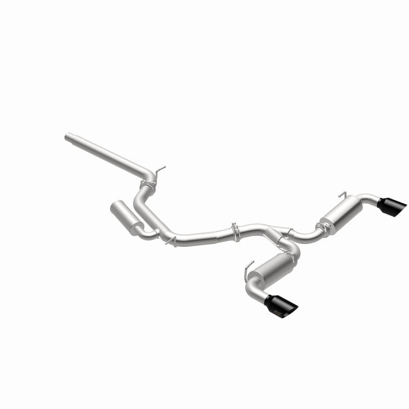 MagnaFlow 22-23 VW GTI NEO Cat-Back Exhaust Black Chrome - DTX Performance