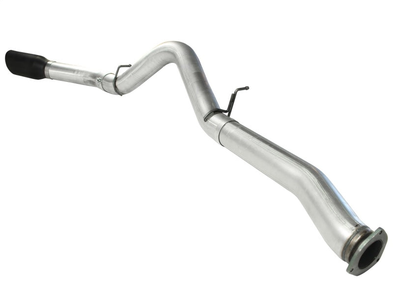 aFe Atlas Exhaust 5in DPF-Back Al Steel 07.5-10 GM Diesel Trucks V8-6.6L (td) LMM (Blk Tip) - DTX Performance