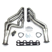 Load image into Gallery viewer, JBA 65-73 Ford Mustang 260-302 SBF 5 Speed T5/T56 1-3/4in Primary Raw 409SS Long Tube Header - DTX Performance