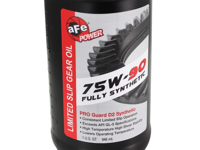 aFe Pro Guard D2 Synthetic Gear Oil, 75W90 1 Quart - DTX Performance