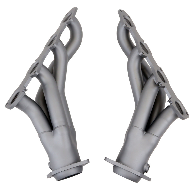 BBK 11-20 Dodge Challenger Hemi 6.4L Shorty Tuned Length Exhaust Headers - 1-7/8in Titanium Ceramic - DTX Performance