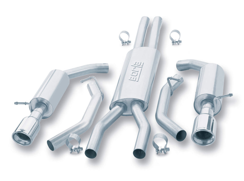 Borla 02 Ford Thunderbird SS Catback Exhaust - DTX Performance