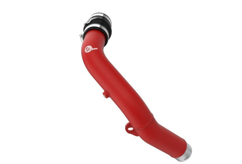 aFe BladeRunner 2-1/2 IN Aluminum Hot Charge Pipe Red 22-23 Subaru WRX H4-2.4L (t) - DTX Performance