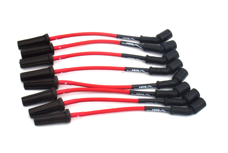 JBA 99-06 GM Truck 4.8L/5.3L/6.0L Ignition Wires - Red - DTX Performance