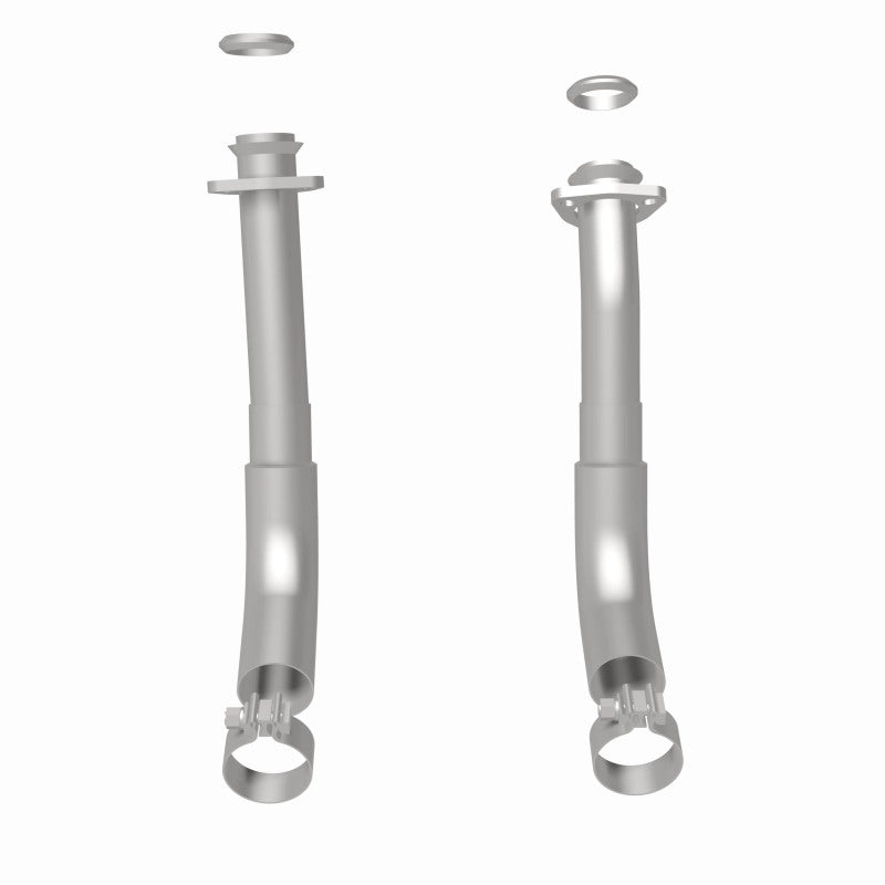 MagnaFlow 66-72 Chevy C10 Pickup V8 2-Piece Front Exhuast Pipe Kit (2in Tubing/Clamps/Inlet Flanges) - DTX Performance