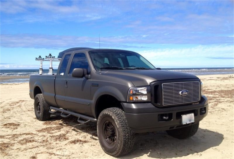 N-Fab Nerf Step 99-16 Ford F-250/350 Super Duty SuperCab 8ft Bed - Gloss Black - Bed Access - 3in - DTX Performance