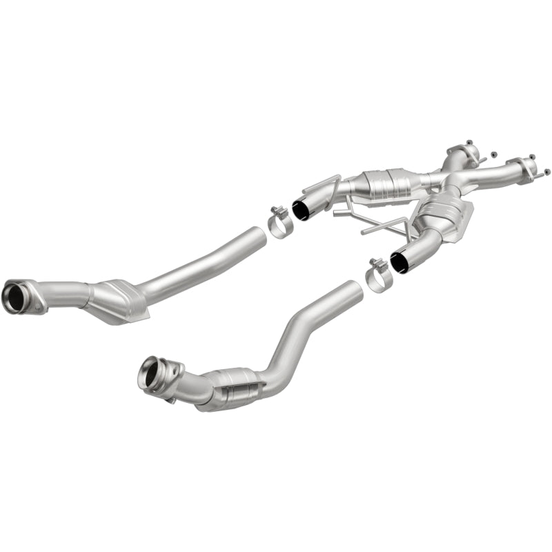 MagnaFlow Conv DF Mustang X-Pipe 86-93 50-Sta - DTX Performance