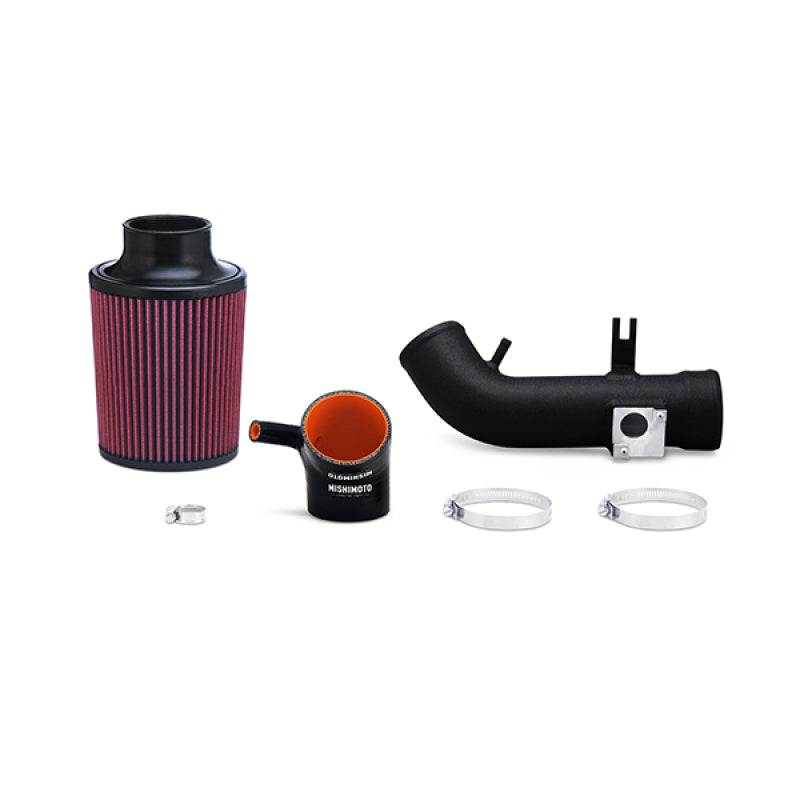 Mishimoto 06-11 Honda Civic Si Performance Air Intake - Wrinkle Black - DTX Performance