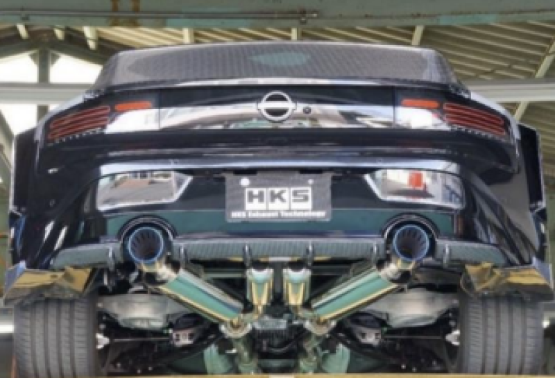 HKS SUPER TURBO MUFFLER RZ34 VR30DDTT - DTX Performance