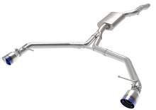 Load image into Gallery viewer, afe MACH Force-Xp 13-16 Audi Allroad L4 SS Axle-Back Exhaust w/ Blue Flame Tips - DTX Performance