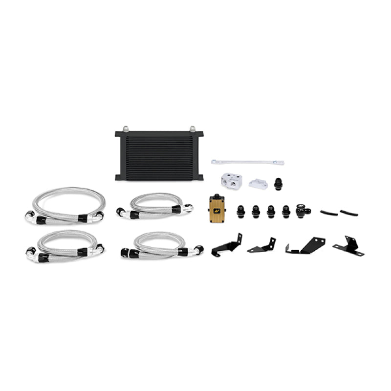 Mishimoto 04-06 Pontiac GTO 5.7L/6.0L Oil Cooler Kit - Silver - DTX Performance