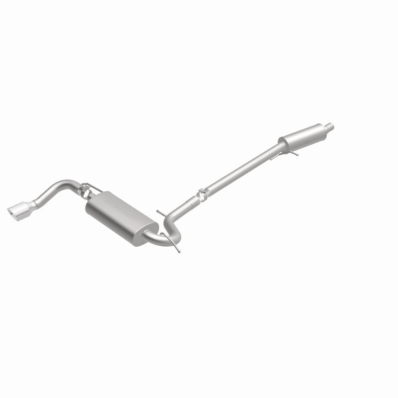 MagnaFlow 10-13 GMC Terrain L4 2.4L Single Straight D/S Rear Exit Stainless Cat Back Perf Exhaust - DTX Performance