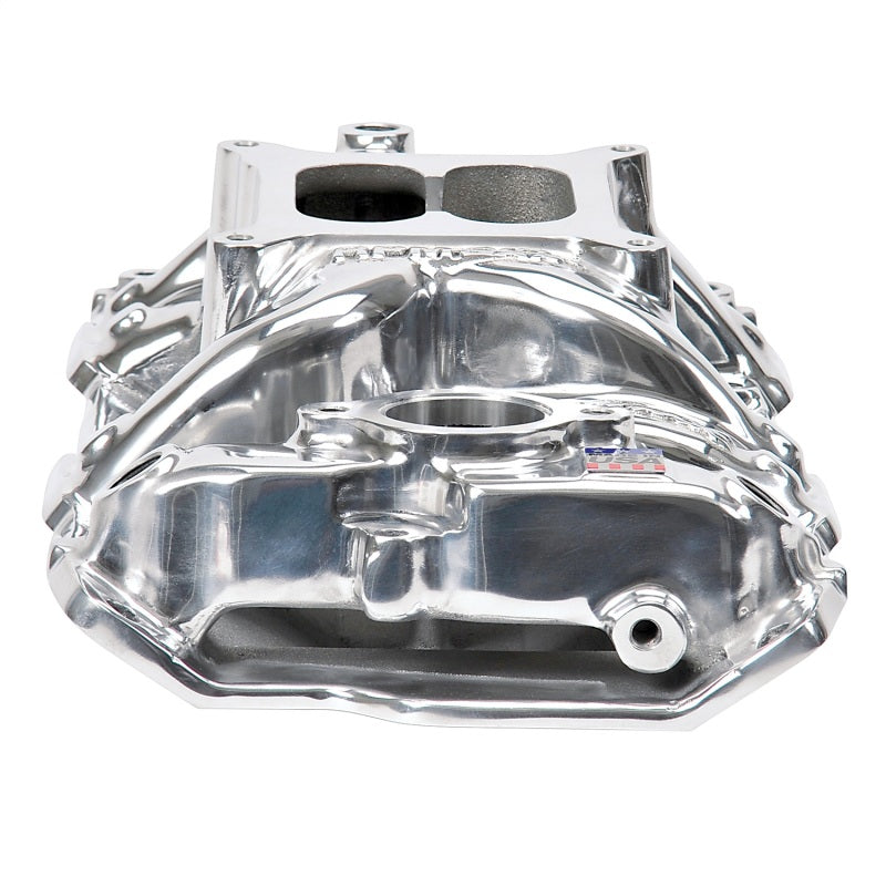 Edelbrock Polished S/B Chevy RPM Air-Gap Manifold - DTX Performance