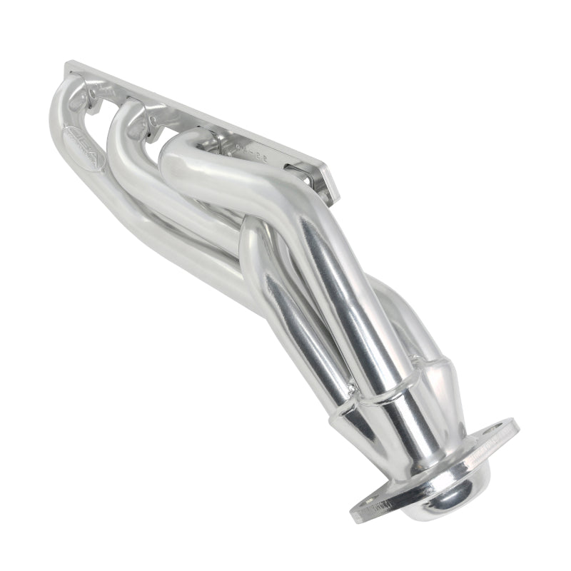 JBA 65-73 Ford Mustang 260-302 SBF 1-5/8in Primary Silver Ctd Mid Length Header - DTX Performance