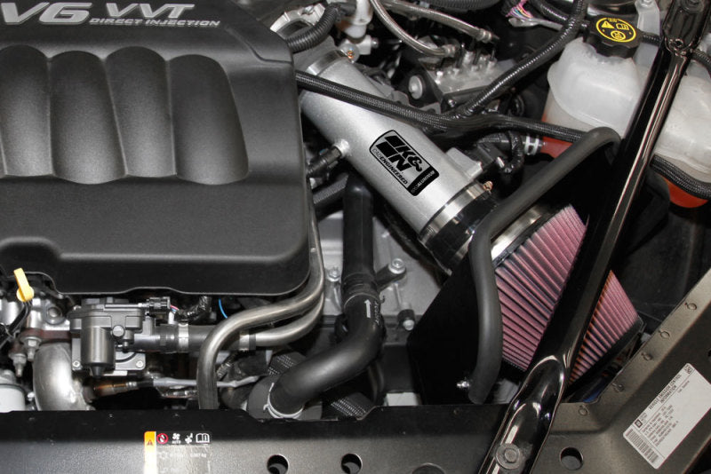 K&N 2013 Chevy Impala  13.6L  69 Series Typhoon Perf Intake Kit - DTX Performance