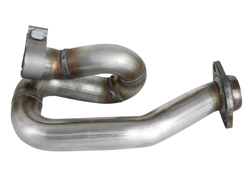 aFe POWER Twisted Steel Loop Relocation Pipe 2018 Jeep Wrangler (JL) V6-3.6L - DTX Performance