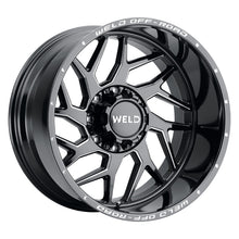 Load image into Gallery viewer, Weld Off-Road W117 22X10 Fulcrum 8X170 ET-18 BS4.75 Gloss Black MIL 125.1 - DTX Performance