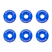 Load image into Gallery viewer, Mishimoto Small Fender Washer Kit (6pcs) - Blue - DTX Performance