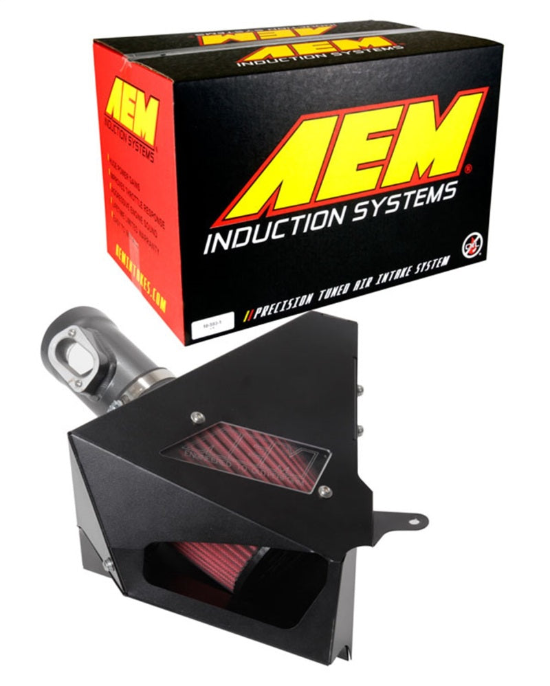 AEM 14-17 Mini Cooper S L4-2.0L F/I Gunmetal Gray Cold Air Intake - DTX Performance