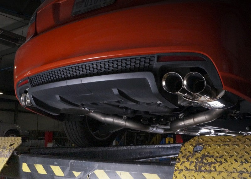 Stainless Works 2008-09 Pontiac G8 GT 3in Catback Systemt X-Pipe Turbo Chambered Muffler 3.5in Tips - DTX Performance