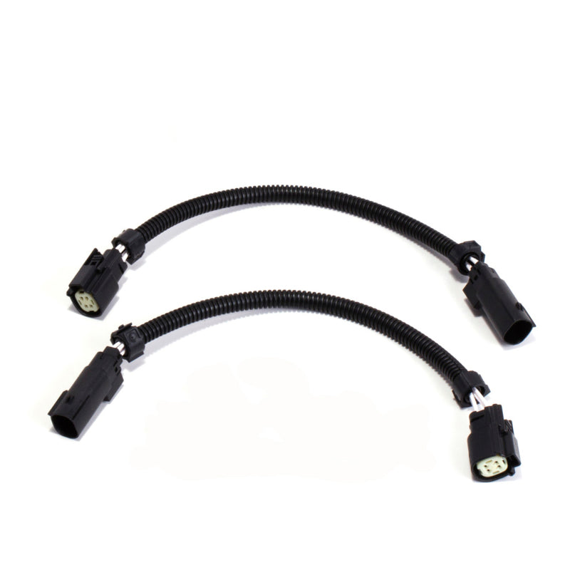 BBK 2015 Mustang GT V6 6-Pin Front O2 Sensor Wire Harness Extensions 12 (pair) - DTX Performance