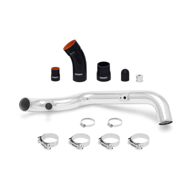 Mishimoto 2014+ Ford Fiesta ST Cold-Side Intercooler Pipe Kit - Polished - DTX Performance