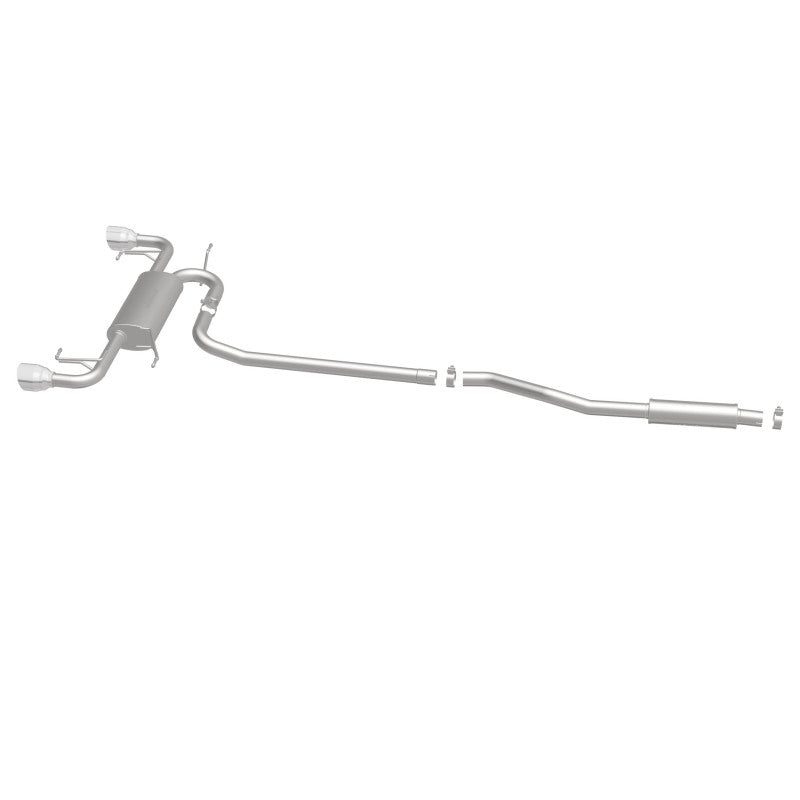 MagnaFlow 14-15 Mazda 6 L4 2.5L SS Cat-Back Perf Dual Split Rear Exit Exhaust - DTX Performance