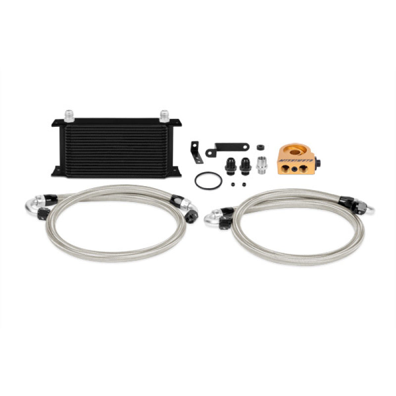 Mishimoto 08-14 WRX/STi Oil Cooler Kit - Silver - DTX Performance