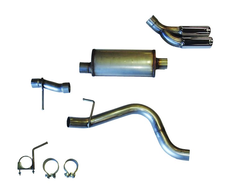 JBA 19-20 Ford Ranger 2.3L 409SS Pass Side Dual Exit Cat-Back Exhaust - DTX Performance