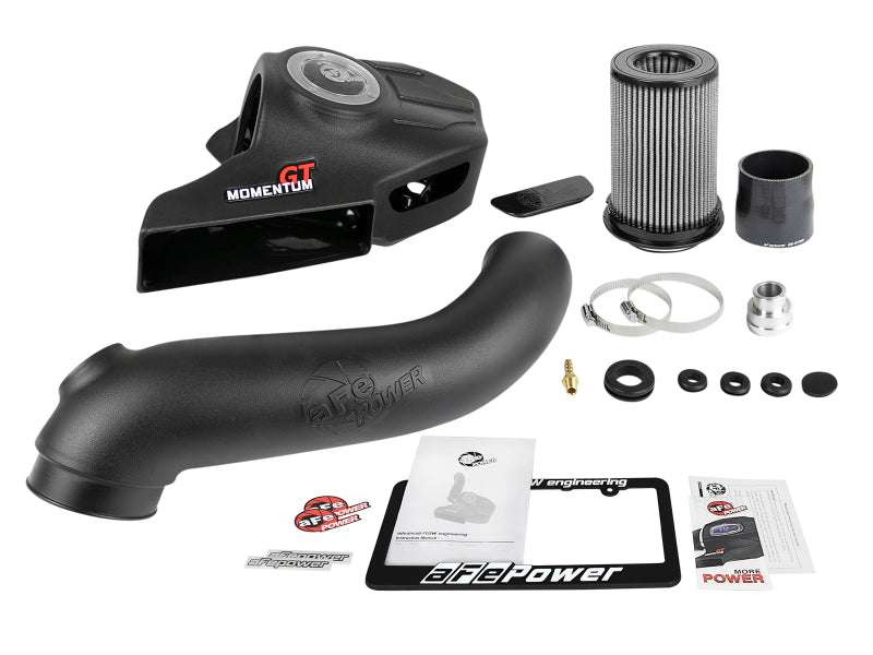 aFe Momentum GT Cold Air Intake System w/ Pro DRY S Media - 15-18 Volkswagen Golf R - DTX Performance