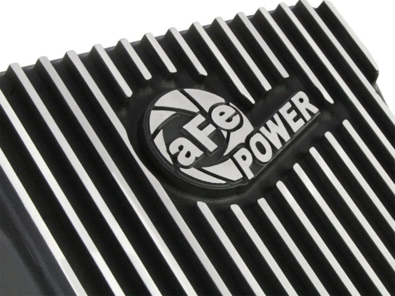 aFe Power Cover Trans Pan Machined Trans Pan GM Diesel Trucks 01-12 V8-6.6L Machined - DTX Performance